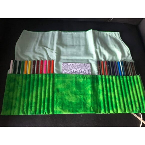 Hand Crafted Art Pencil Pouch - Picture 3 of 5